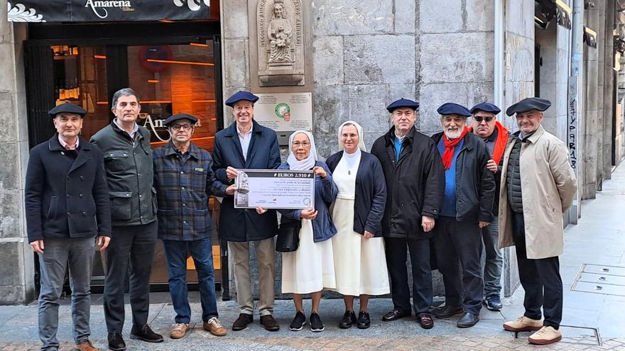 Esta es la cantidad recaudada el año pasado en la hucha de los txikiteros