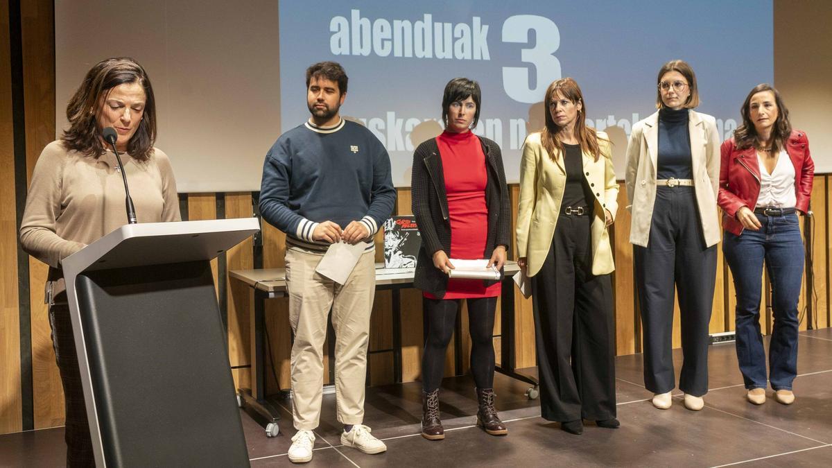 Lectura de la declaración institucional del Día Internacional del Euskera