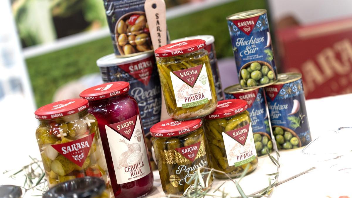 Productos de la marca navarra Sarasa.