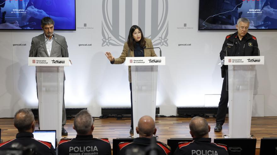 Los Mossos siguen los pasos de la Ertzaintza y detallarán el origen de los detenidos