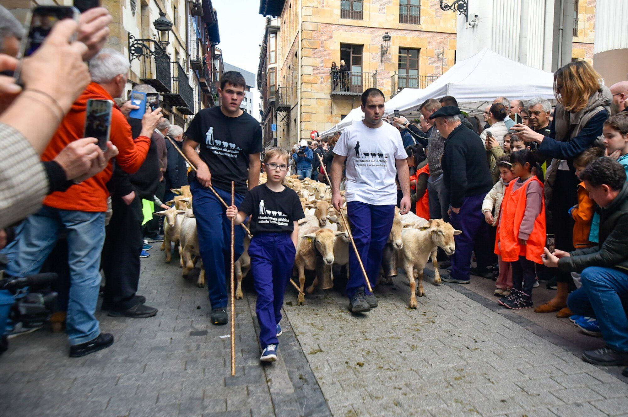 En imágenes: Edorta Lamo, protagonista del Artzain Eguna celebrado en Ordizia