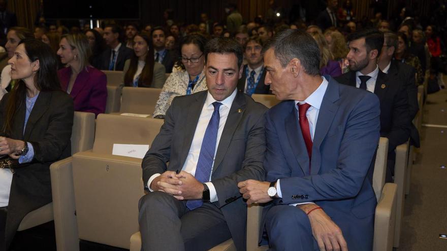 Pradales recuerda a Sánchez que debe &quot;cumplir&quot; con los traspasos