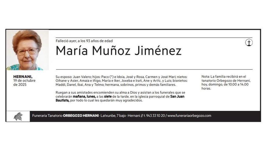 María Muñoz Jiménez