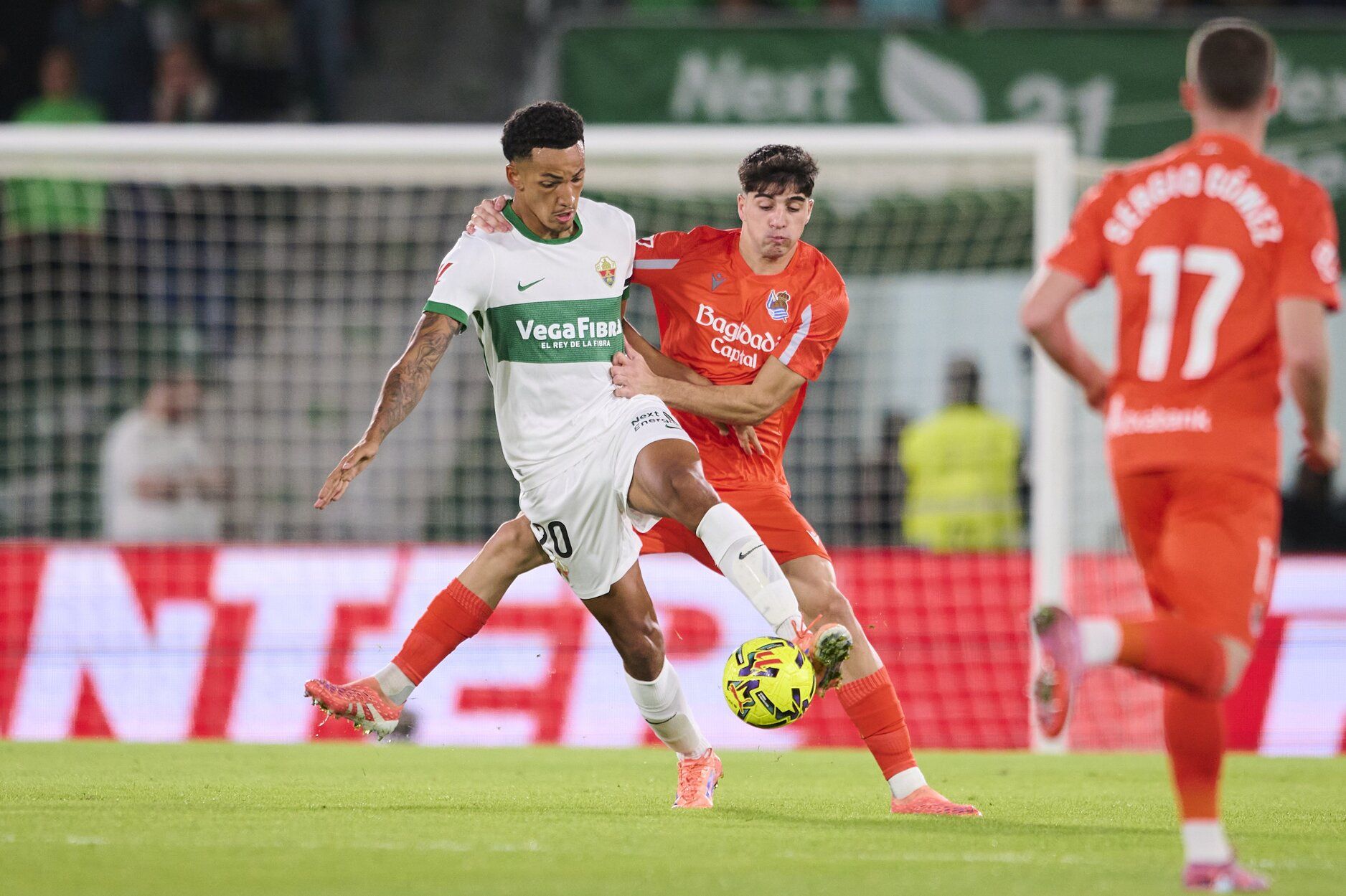 Las mejores imágenes del partido de la Real frente al Elche