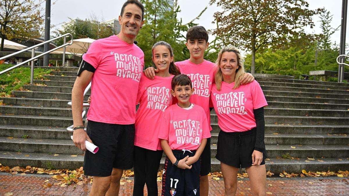 Gaizka, Maddi, Markel, Luken y Joana han respaldado la carrera.