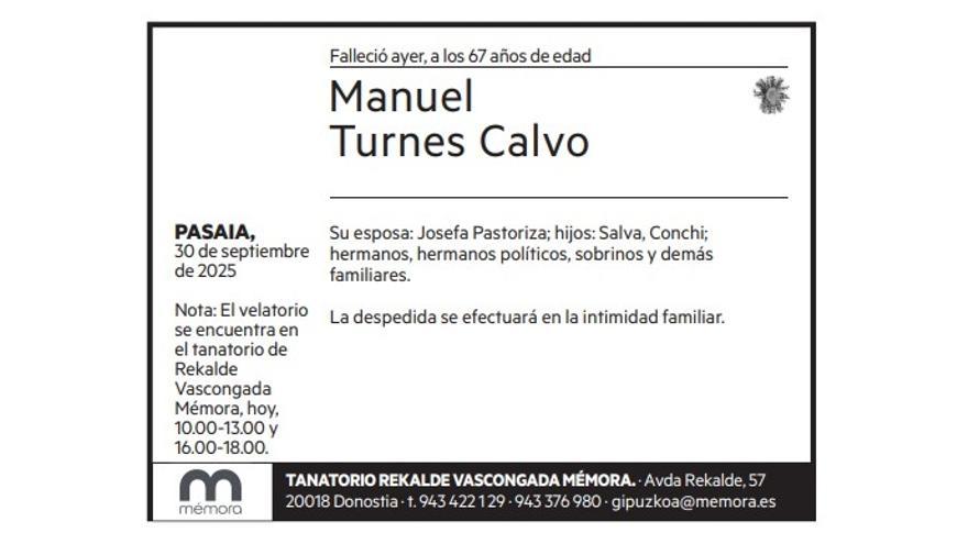 Manuel Turnes Calvo