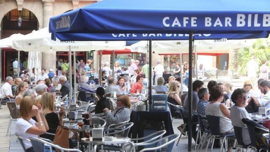 Actualmente hay 273 locales hosteleros abiertos en el Casco Viejo.