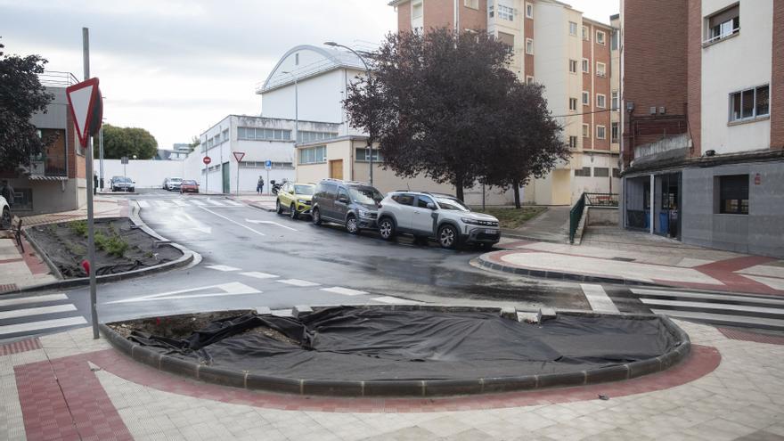 Santa María la Real estrena nuevos espacios verdes y de estancia