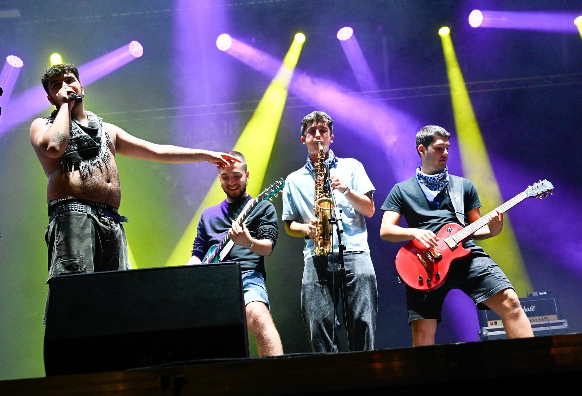 En imágenes: concierto de Linaje en Aste Nagusia