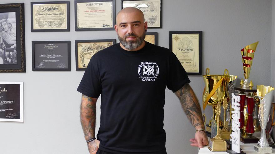 Xabi Gorriz, referente de la micropigmentación