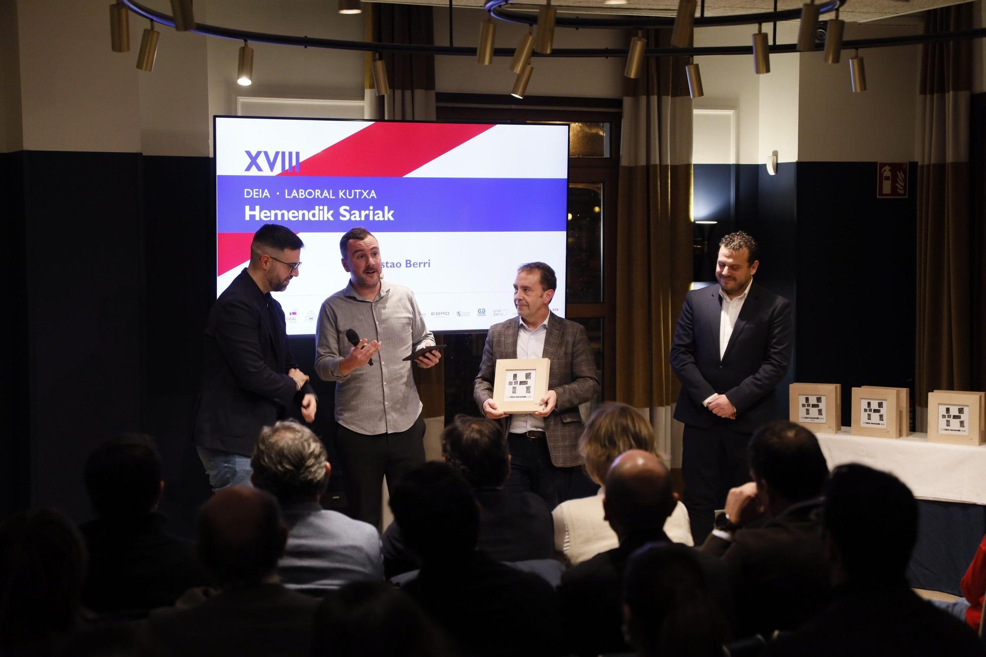 En imágenes: XVIII DEIA Laboral Kutxa Hemendik Sariak Ezkerraldea