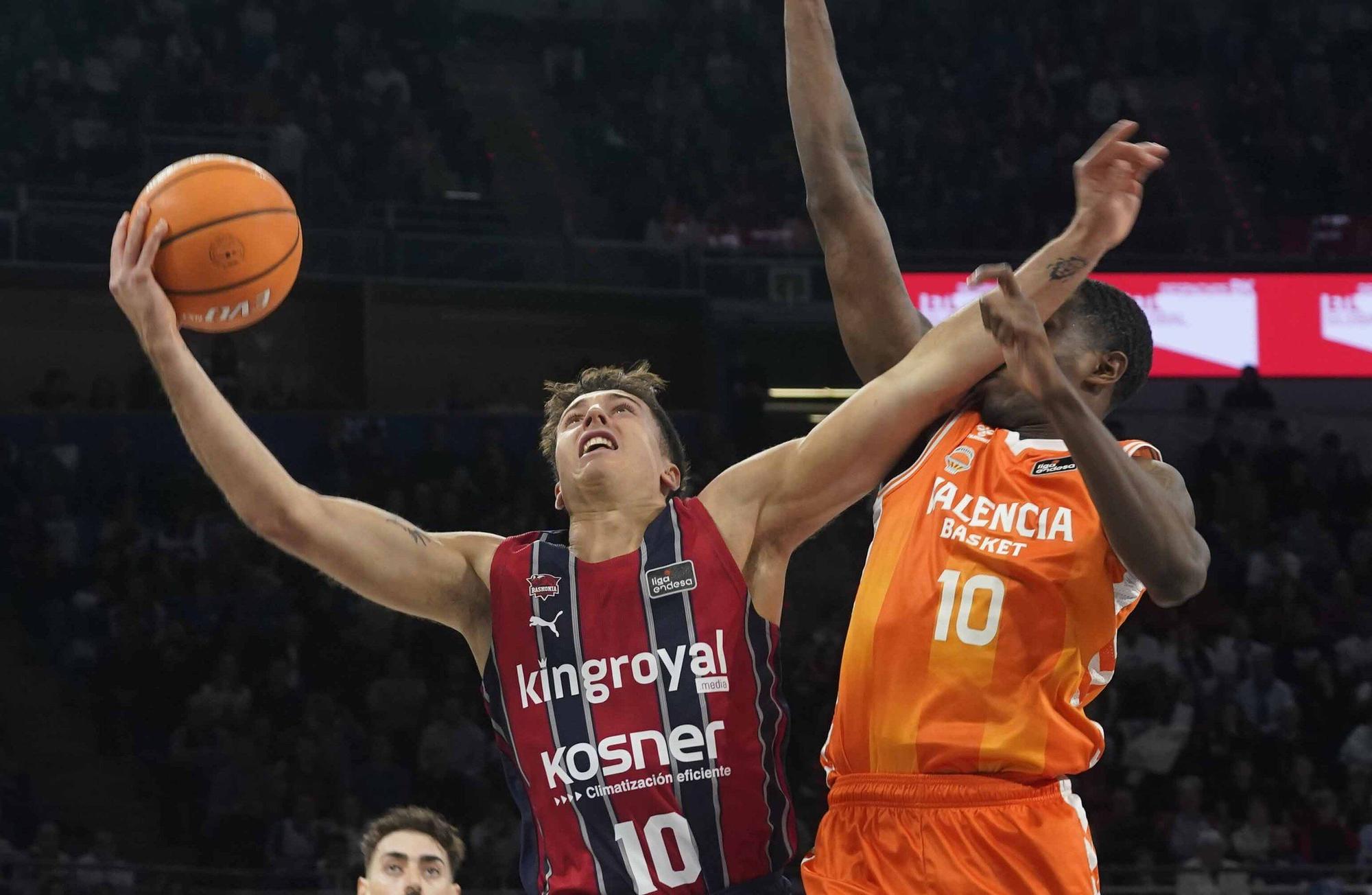 En imágenes: Derrota del Baskonia ante el Valencia Basket