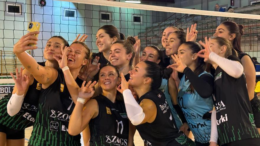 El CV Sestao, 
a por la guinda del ascenso