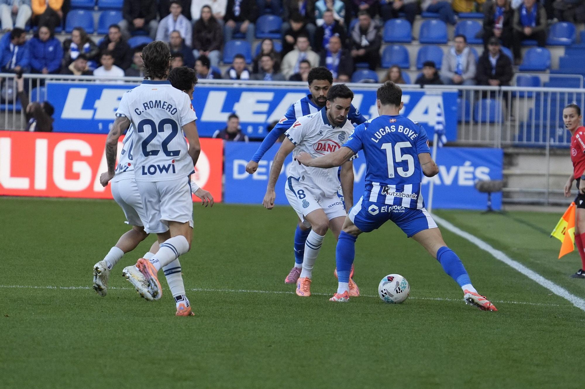 Todas las fotos del Alavés-Espanyol en Mendizorroza