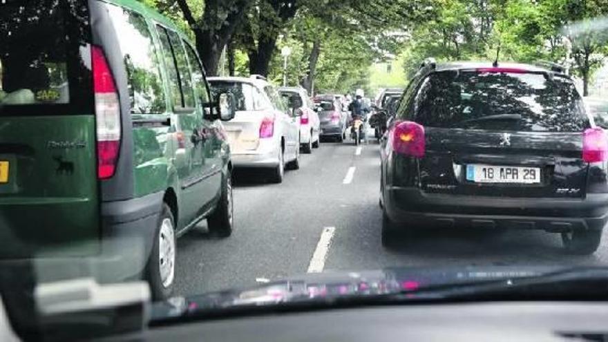 Con agosto, llegó el atasco