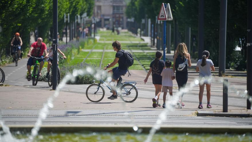 Euskalmet avisa de un domingo de verano en Vitoria antes de un drástico cambio de tiempo