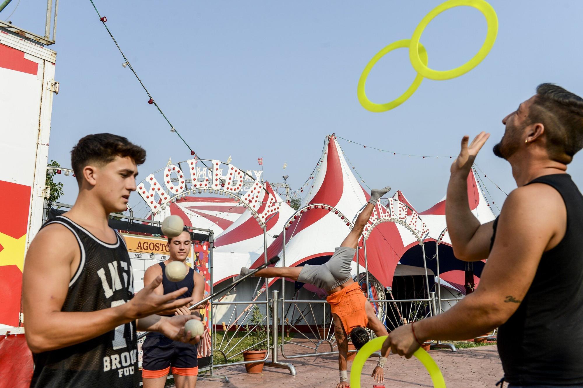 En imágenes: Los secretos del Gran Circo Holiday