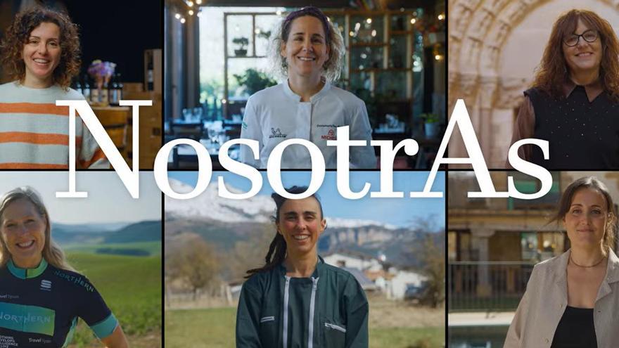 "En Navarra todo acaba en nosotras": la campaña del 8M que ensalza el papel de las mujeres en el turismo