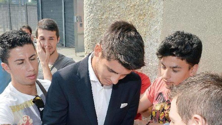 Morata, en Turín.