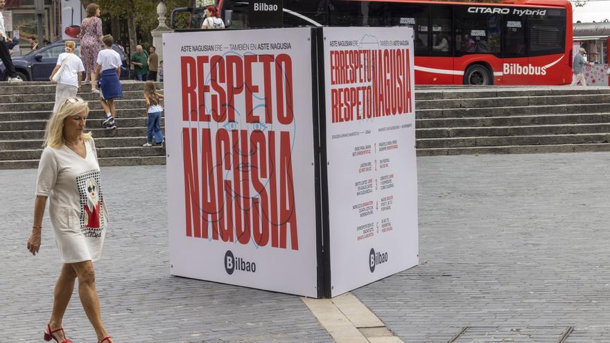 Bilbao pide respeto &quot;Nagusia&quot; de cara a las fiestas