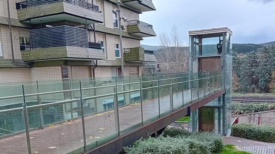 Amurrio instala cámaras en el ascensor de Foru a San Antón