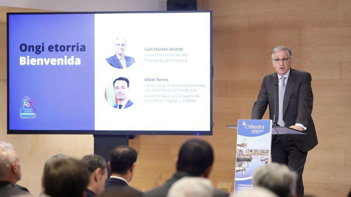 Iván Martén, presidente de Orkestra, en una comparecencia anterior.