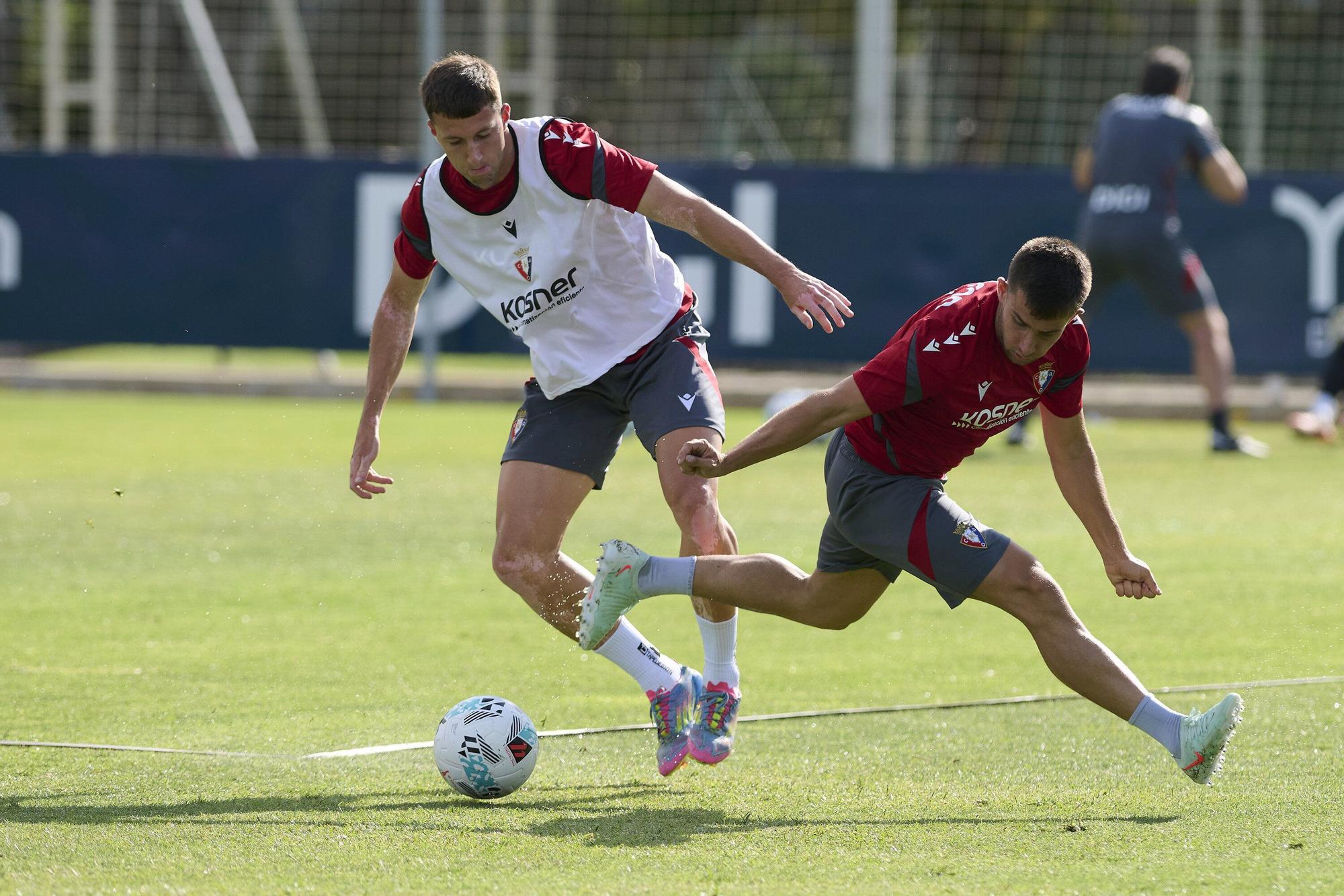 Fotos del entrenamiento de tarde de Osasuna (23/07/2025)