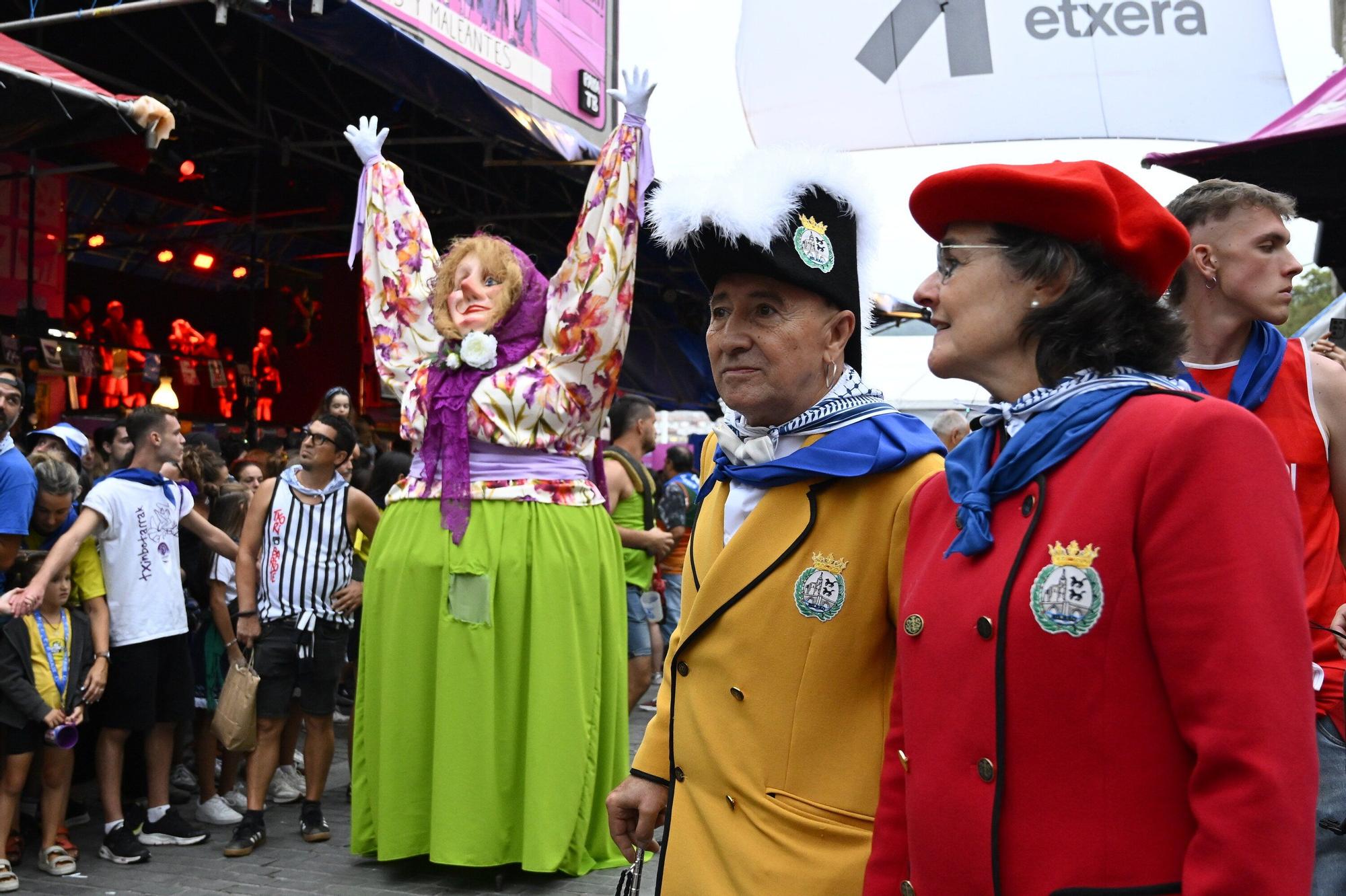 Bilbao está de fiesta: fotos del primer día de Aste Nagusia 2025