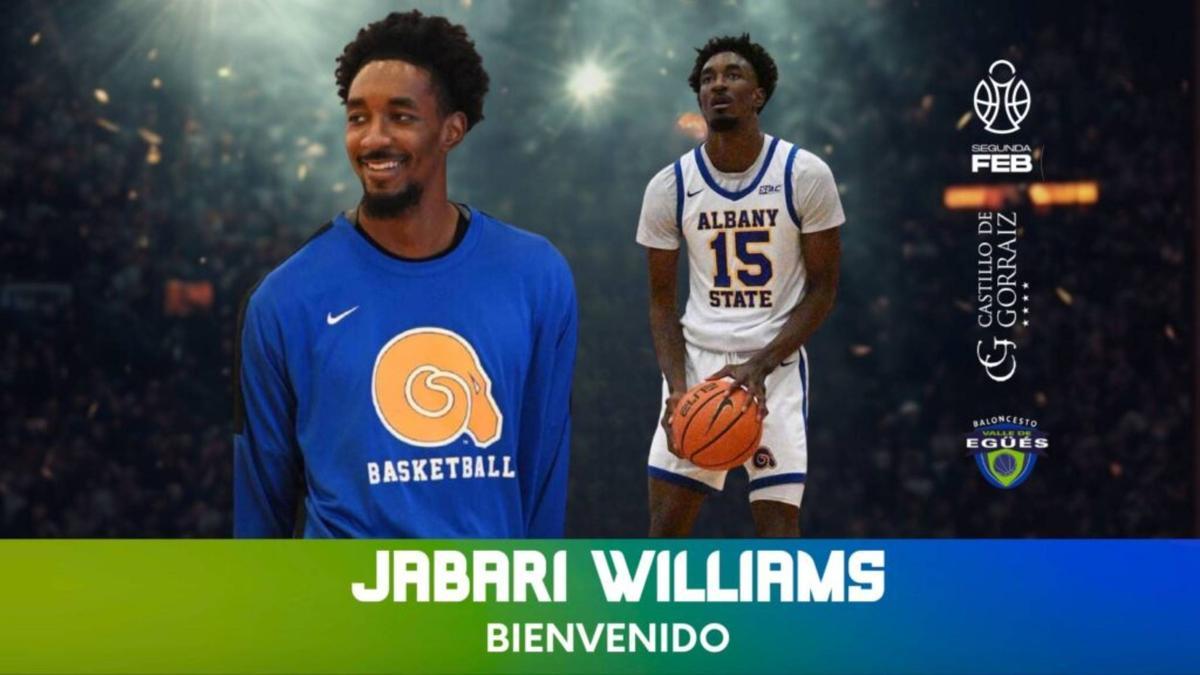 Jabari Williams es el nuevo fichaje del Castillo de Gorraiz Valle de Egüés.