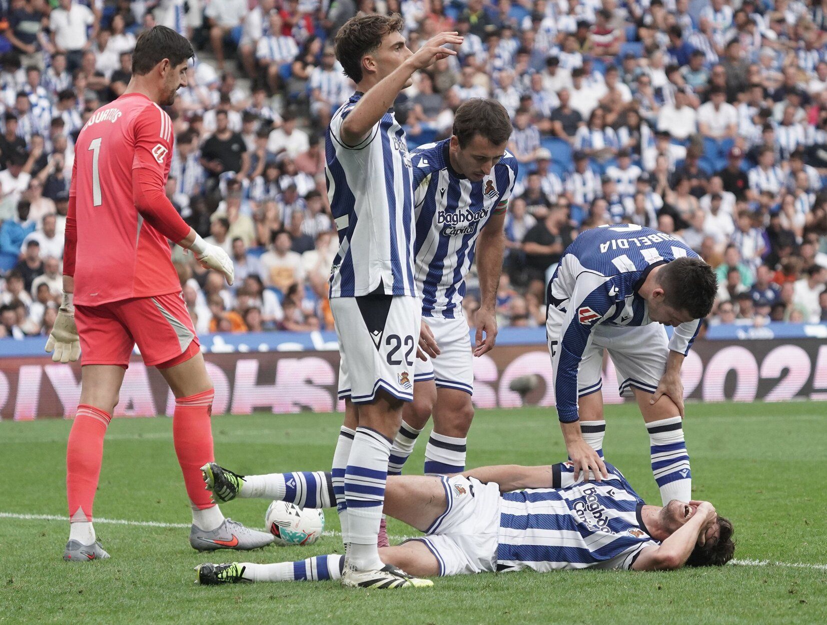 El Real Sociedad - Real Madrid, en imágenes