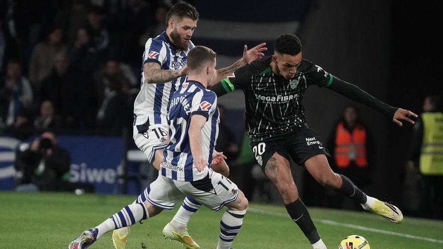 La Real liquida al Elche: las notas de Mikel Recalde