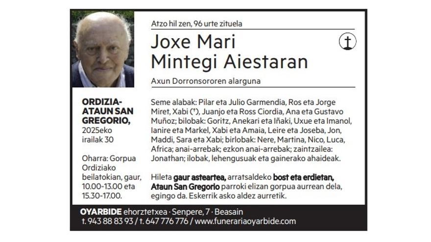 Joxe Mari Mintegi Aiestaran