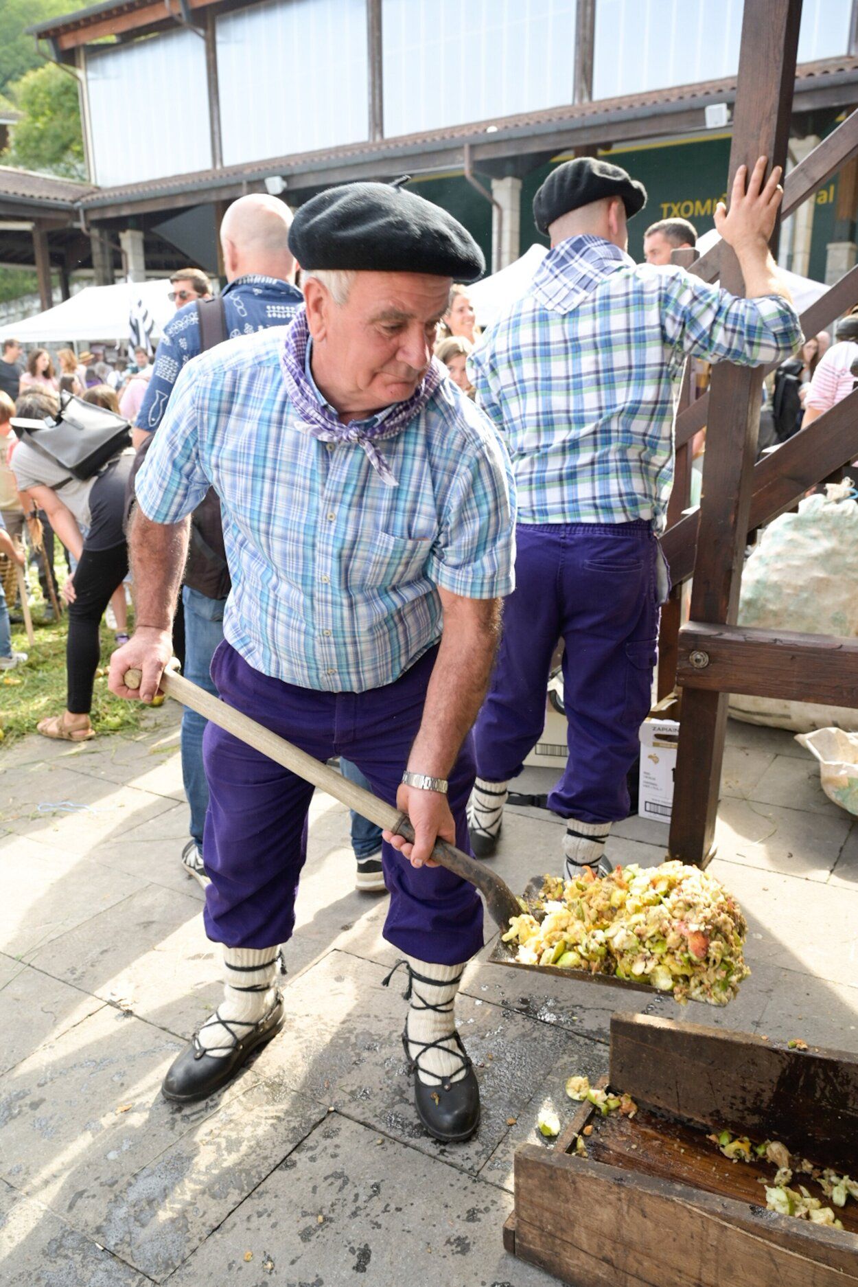 Feria de la cosecha de la manzana en Astigarraga.