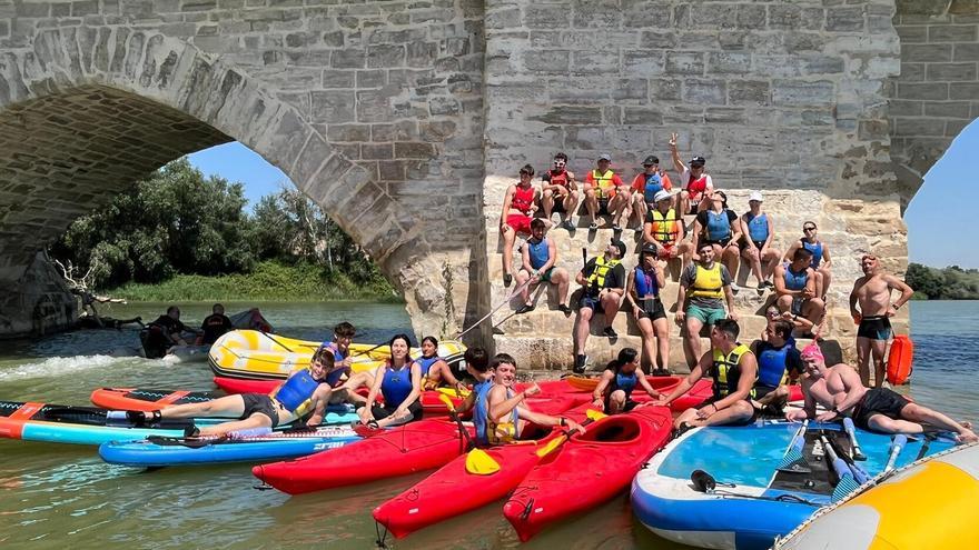 Alumnos de la ETI de Tudela recorren el Ebro
