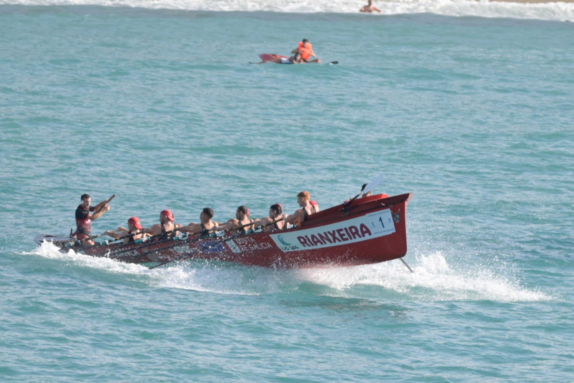 En imágenes: regata clasificatoria para la Bandera de La Concha