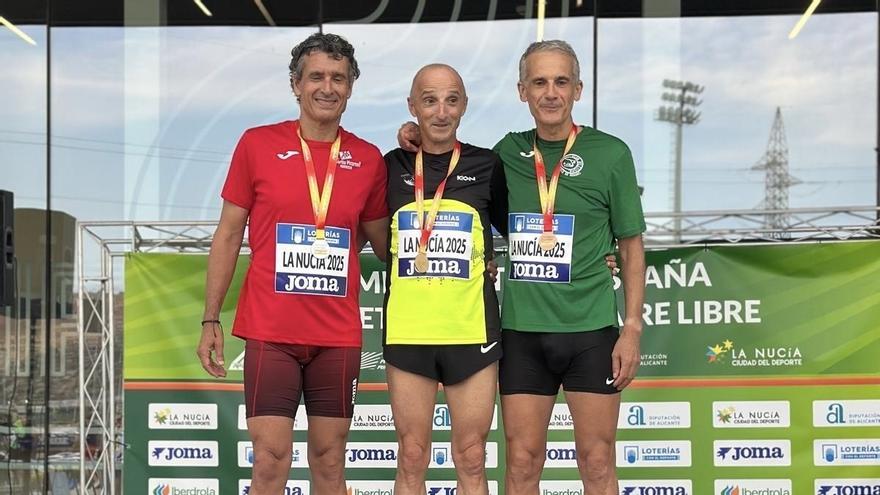 Javier Fontaneda, el trabajo y la constancia de un atleta máster de récord
