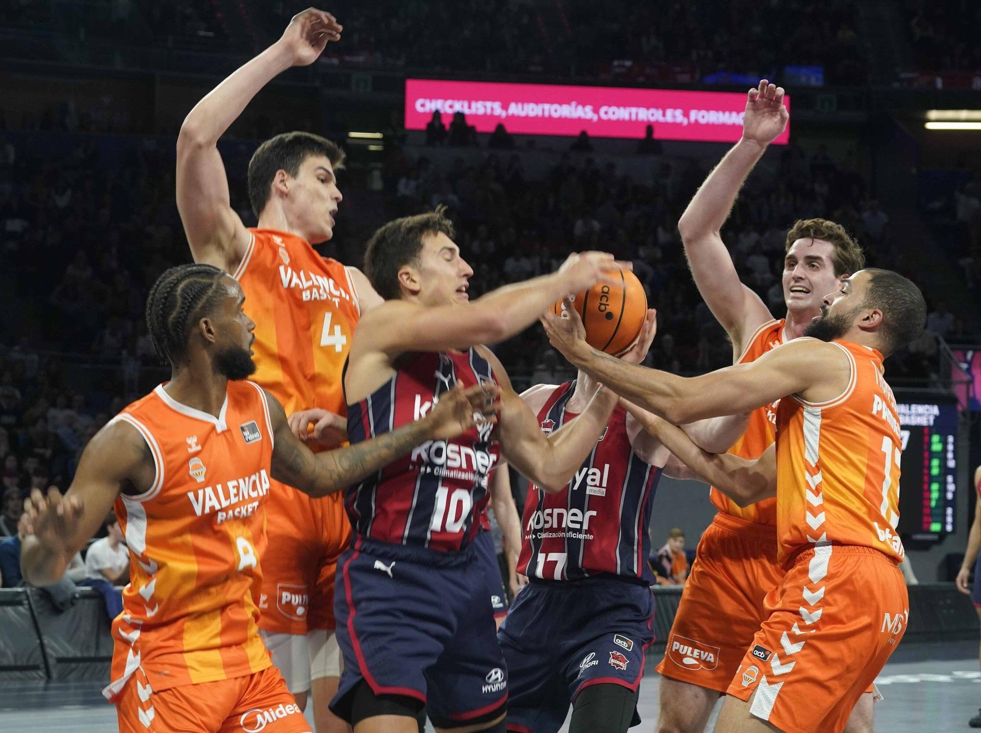 En imágenes: Derrota del Baskonia ante el Valencia Basket