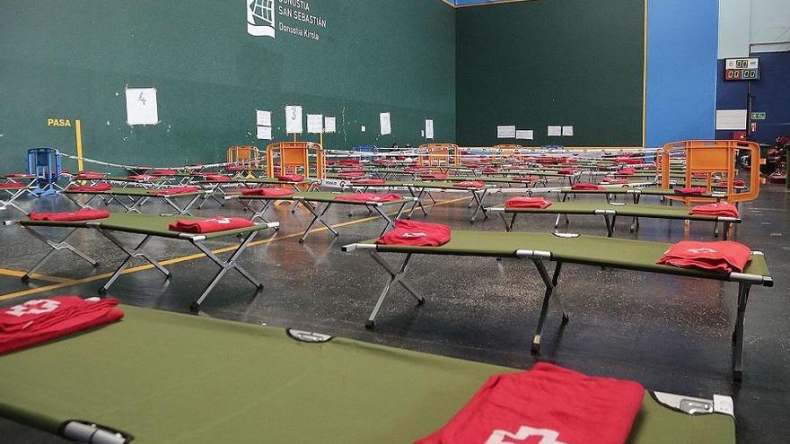 Cierran los recursos donostiarras para atender a personas sin hogar durante la pandemia