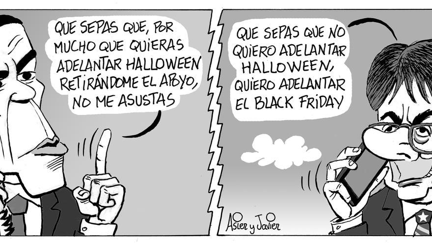 La tira de Asier y Javier del martes 28 de octubre de 2025