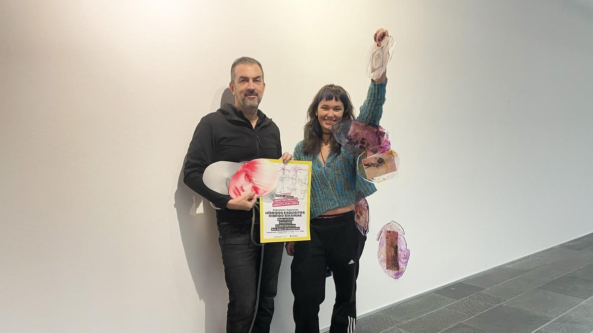 Iñaki Larrimbe y Ariana RAC en Hibridalab.