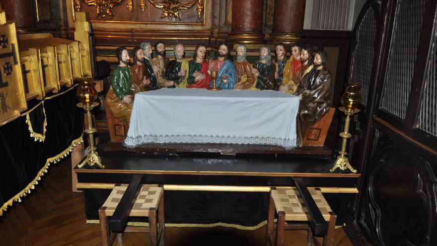 La procesión de Tafalla estrenará el paso de ‘La última cena’ este viernes