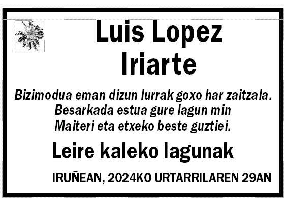 Luis Lopez Iriarte