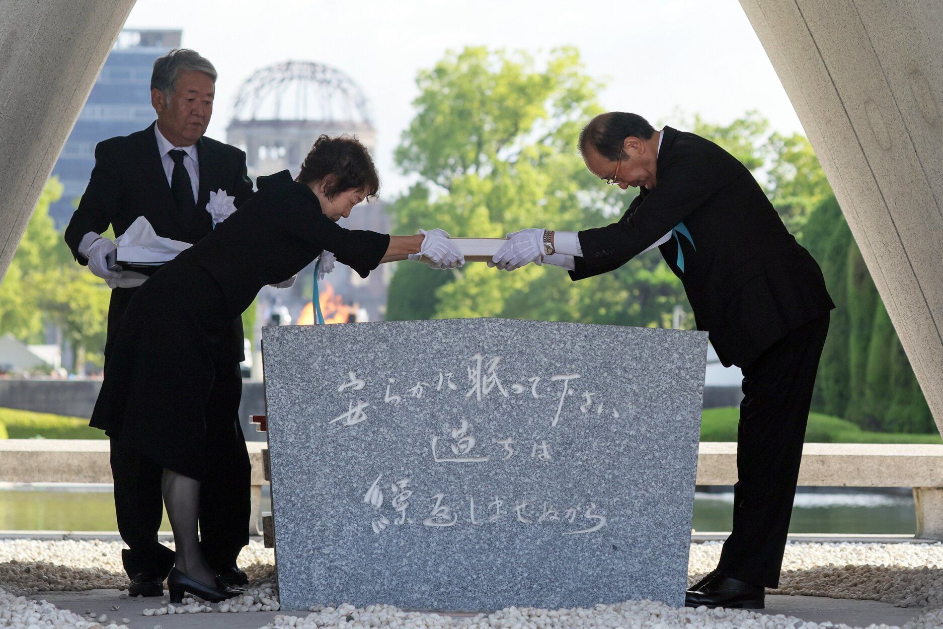 Hiroshima urge al desarme nuclear en el 80 aniversario del bombardeo atómico