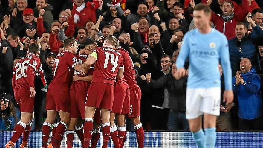 Anfield deja al City de Pep contra las cuerdas