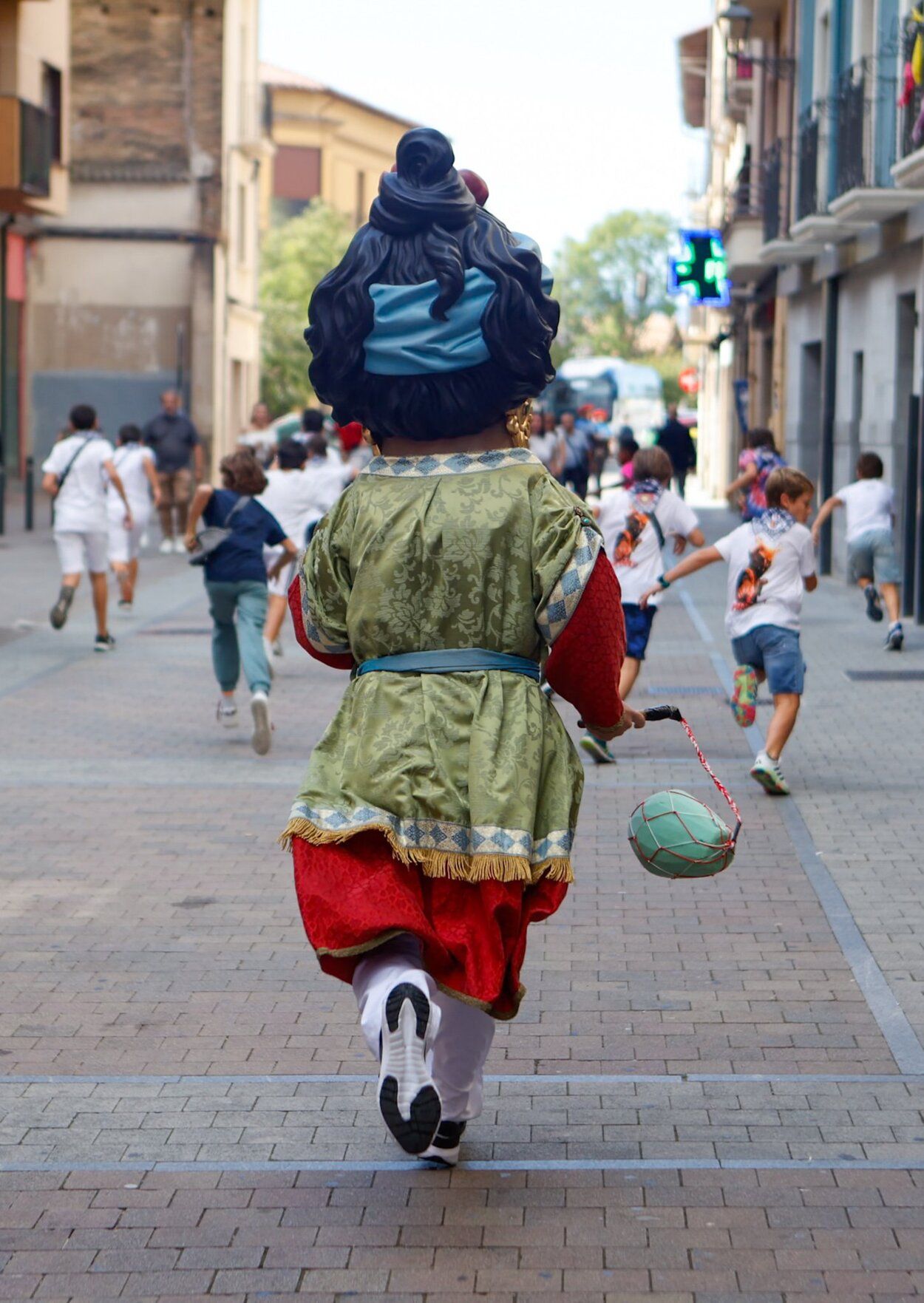 Fotos del chupinazo de fiestas de Villava-Atarrabia