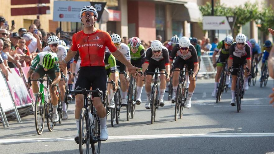 Diego Ruiz de Arcaute, ganador de la segunda etapa: 