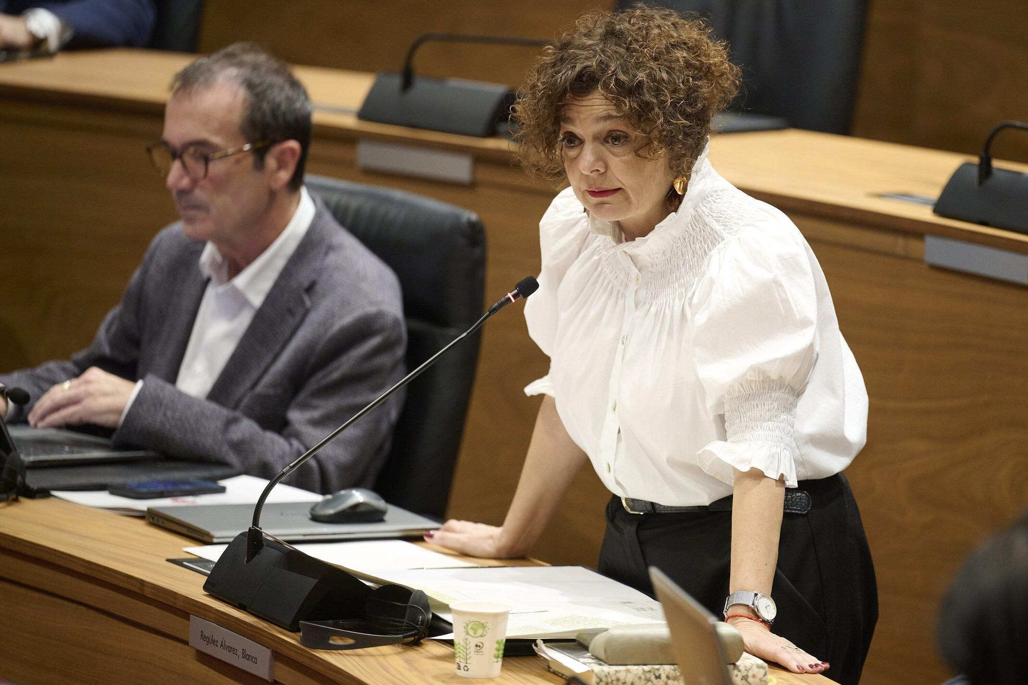 Fotos del pleno del Parlamento de Navarra de este 6 de noviembre