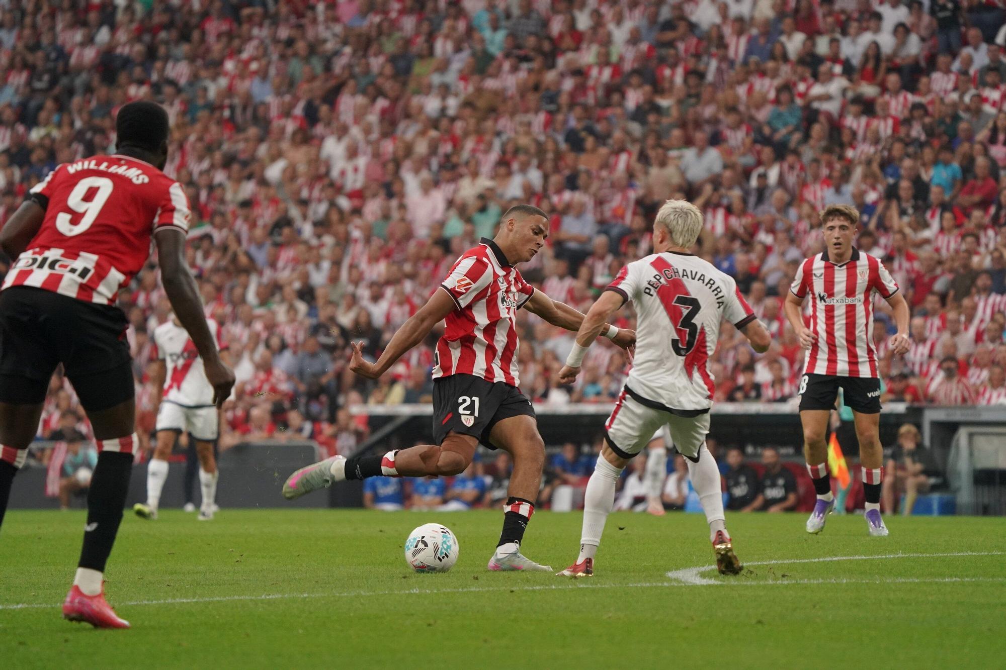 El Athletic - Rayo Vallecano, en imágenes