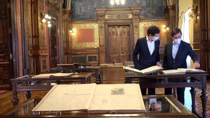 Aldundiak 423.000 aleko funts bibliografikoa jaso du BBVAren partetik