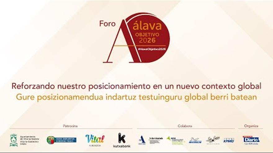 Álava ante el nuevo escenario global